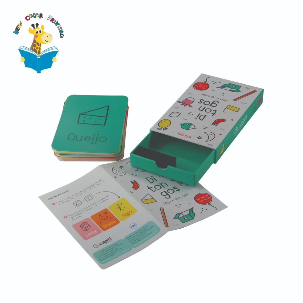 Dominoes Cards Box Set with Brochure Hardcover Boxes for Kids