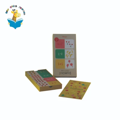 Domino Card Box Set with Cardboard Paper