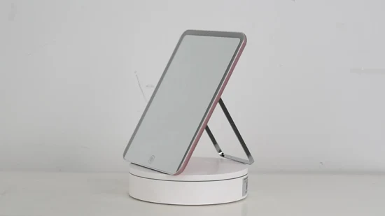 Rechargeable Travel Lighted LED Table Vanity Makeup Mirror
