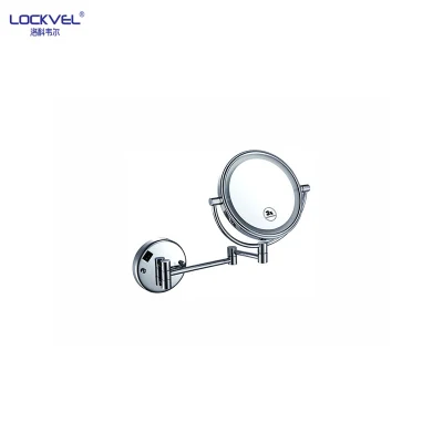 New Bathroom Cosmetic Compact Magnified Wall Mounted LED Makeup Mirror